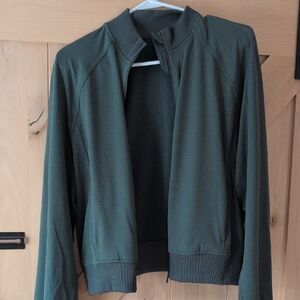 Lululemon Bomber Jacket In Green